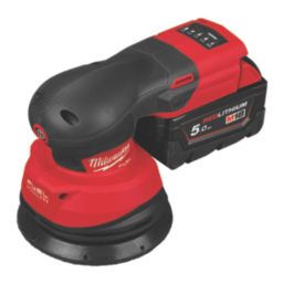 Milwaukee M18 FROS125-502X FUEL 127mm 18V 2 x 5.0Ah Li-Ion RedLithium Brushless Cordless Random Orbit Sander