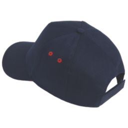 Beechfield Ultimate 5 Panel Cap Navy / Red