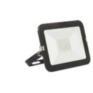 Brackenheath iSpot Outdoor LED Slimline Floodlight Black 20W 1800lm