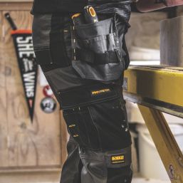 DEWALT Roseville Womens Work Trousers Grey/Black Size 12 29" L