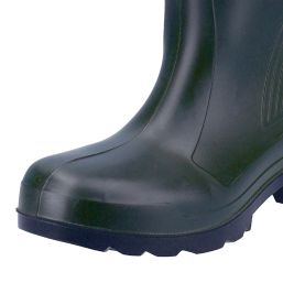 Dunlop Purofort Professional Metal Free  Non Safety Wellies Green Size 10