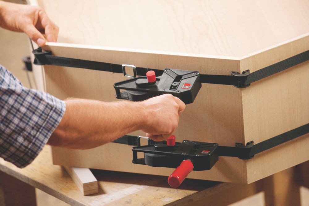 Bessey PA105 Parallel Clamp - 5 Inch/116mm Capacity, Double Spindle Guide, Black/Grey - View #5