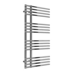 Reina 1000mm x 500mm 1453BTU Chrome Flat Designer Towel Radiator