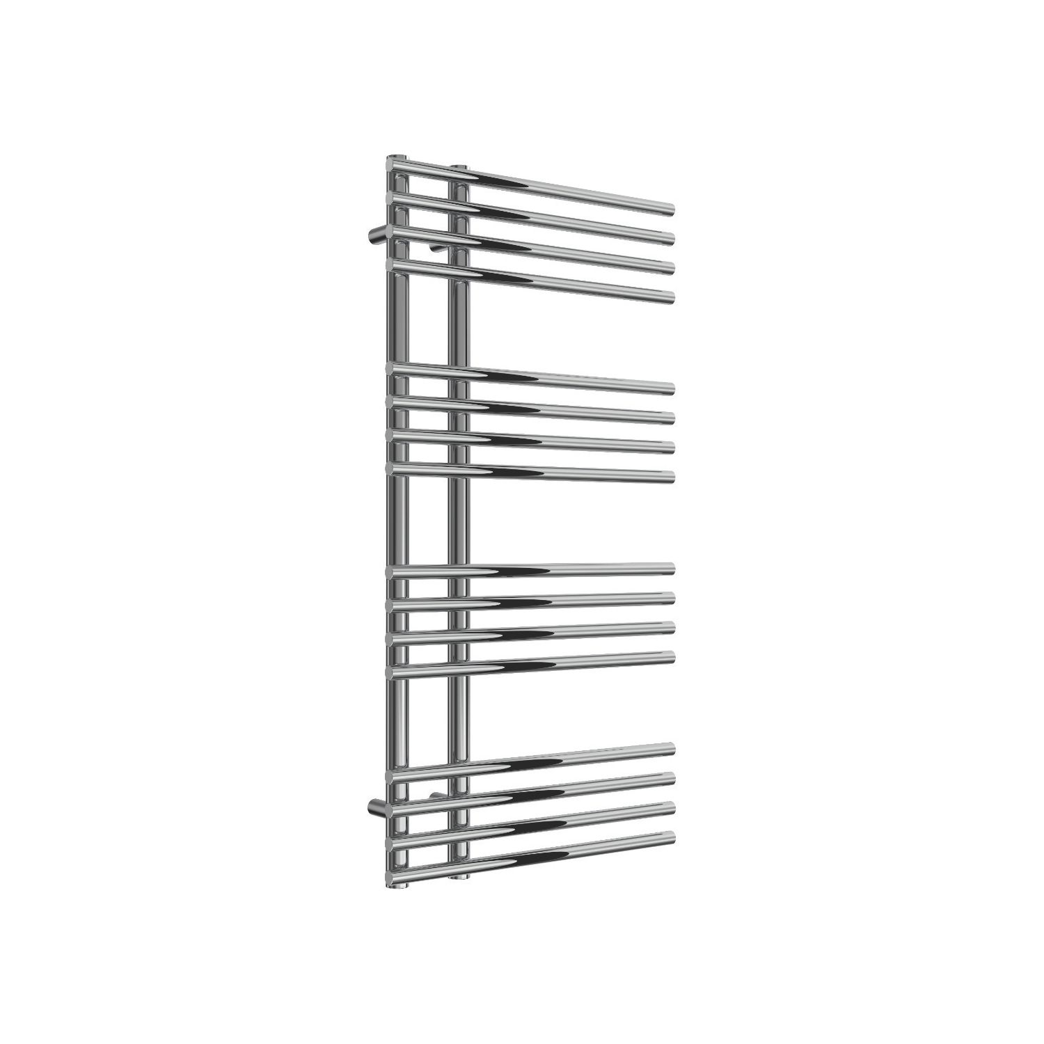 Reina 1000mm x 500mm 1453BTU Chrome Flat Designer Towel Radiator (584LH)