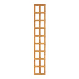 Forest  Softwood Rectangular Trellis 1' x 6' 10 Pack