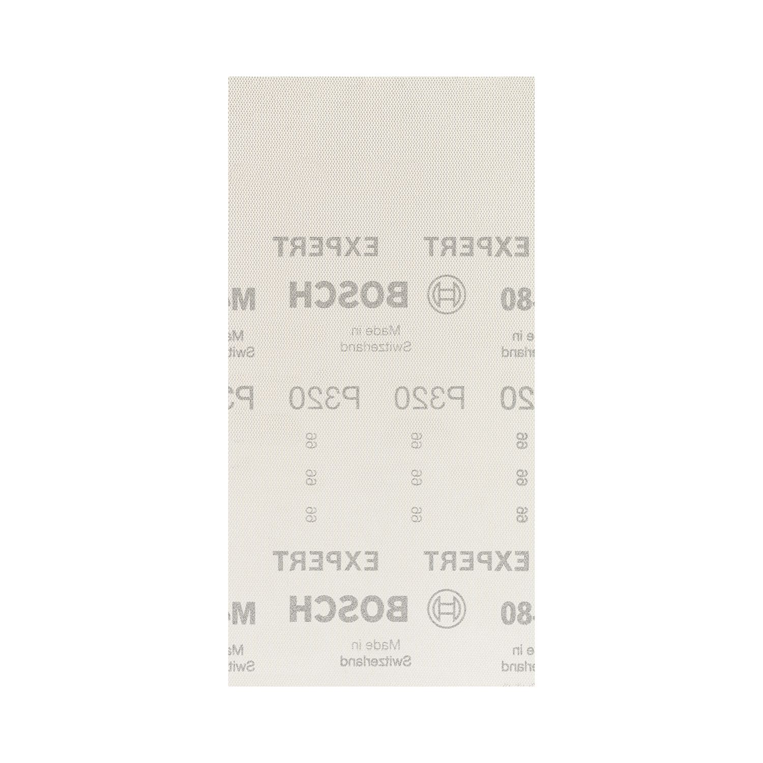 Bosch Expert M480 320 Grit Mesh Multi-Material Sanding Nets 230mm x 115mm 10 Pack (584RR)