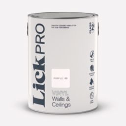 LickPro  5Ltr Purple 05 Vinyl Matt Emulsion  Paint