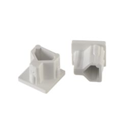 Deta TTE  Maxi Trunking End Caps 16mm x 16mm 2 Pack