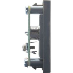 British General  Modular Coaxial TV / FM Socket Grey