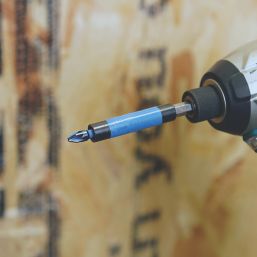 Spyder Mach-Blue 1/4" 25mm Hex Shank PZ2 Impact Driver Bits
 25 Pack