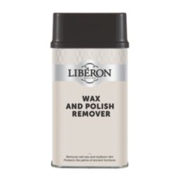 Liberon 500ml Clear Natural Solvent-Based Interior Wood Wax Remover