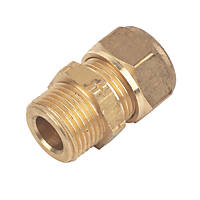 Compression Adapting Male Coupler 10mm x ⅜"