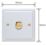 Varilight V-Pro 1-Gang 2-Way LED Dimmer Switch  Georgian White with Colour-Matched Inserts