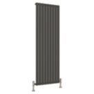 Reina Harley Single 1800mm x 630mm 4051BTU Anthracite Vertical Designer Radiator