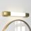 Spa  Single Voltage LED Shaver Light Brass 10W 1000lm