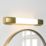 Spa  Single Voltage LED Shaver Light Brass 10W 1000lm