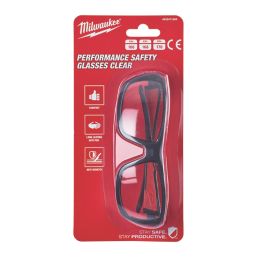 Milwaukee Performance Clear Lens Safety Glasses