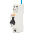 Contactum Defender 40A 30mA Type A SP B Curve  Compact RCBO