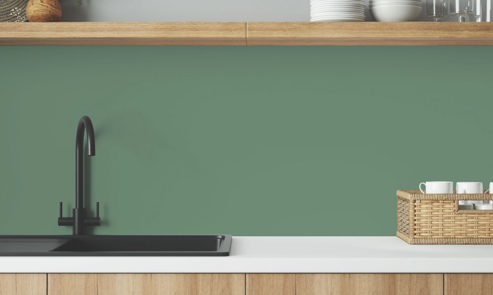 Wilsonart  Seafoam Green / Battleship Grey  Mid-Rise Splashback 3050mm x 600mm x 4mm