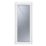 Crystal  Fully Glazed 1-Obscure Light Right-Handed White uPVC Back Door 2090mm x 840mm