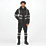 Regatta Pro Ballistic Waterproof Hi-Vis Jacket Black Small 40" Chest