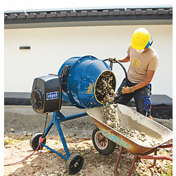 Scheppach MIX180 Electric Cement Mixer  230V