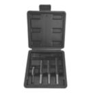 Titan 1/2 & 1/4" Shank Router Bits 4 Piece Set