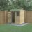 Forest Beckwood 6' x 4' (Nominal) Reverse Apex Shiplap Timber Shed