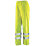 Tough Grit  Hi-Vis Waterproof Trousers Elasticated Waist Yellow / Navy XX Large 52" W 32" L