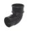 FloPlast MiniFlo 92.5° Round Offset Downpipe Bend Black 50mm