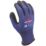 MCR Safety Graphene Fibre CT1071PU Cut-Resistant Gloves Blue/Black X Large