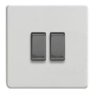 Varilight  10A 2-Gang 2-Way Light Switch  Paintable