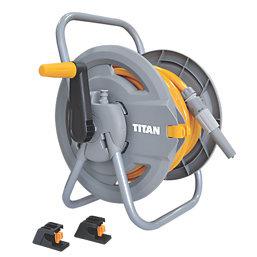 Titan Hose Reel 12.5mm x 25m - Screwfix