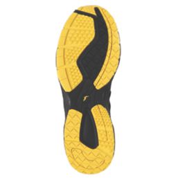 Goodyear GYSHU1502 Metal Free  Safety Trainers Black/Yellow Size 8