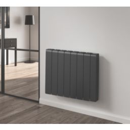 Reina Aron 700W Electric Ceramic Core Electric WiFi Radiator 570mm x 360mm Black 2389BTU