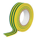 CED  Insulation Tape Green/Yellow 33m x 19mm