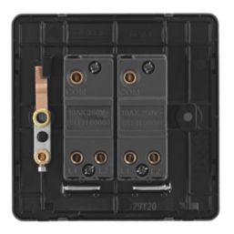 Arlec  10A 2-Gang 2-Way Light Switch  Antique Brass