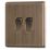 Arlec  10A 2-Gang 2-Way Light Switch  Antique Brass