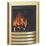 Be Modern Design Brass Rotary Control Inset Gas Manual Fire 510mm x 123mm x 605mm