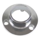 Essentials Rail End Sockets Polished Chrome 19mm 2 Pack