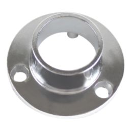 Essentials Rail End Sockets Polished Chrome 19mm 2 Pack