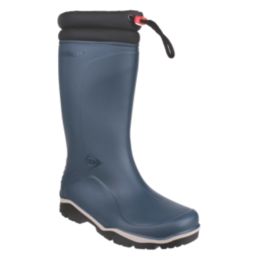 Dunlop Blizzard Size Blue Non Safety Wellies Screwfix