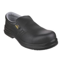 Amblers FS661 Size 3  Black   Slip-On Safety Shoes