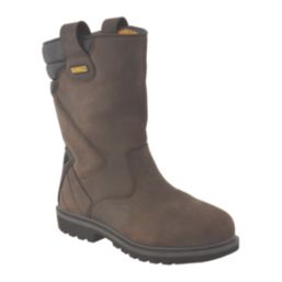 DEWALT Rigger 2 Size 11  Brown  Steel Toe Cap Safety Rigger Boots