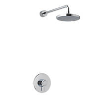 Mira Element BIR Rear-Fed Concealed Chrome Thermostatic Mixer Shower