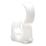 Talon  28mm Hinged Pipe Clips White 50 Pack