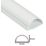 D-Line PVC White TV Trunking 50mm x 25mm x 1.5m