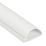 D-Line PVC White TV Trunking 50mm x 25mm x 1.5m