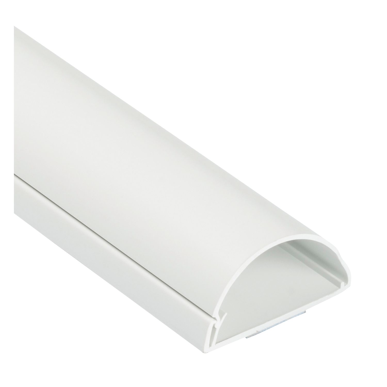 D-Line PVC White TV Trunking 50mm x 25mm x 1.5m (58754)