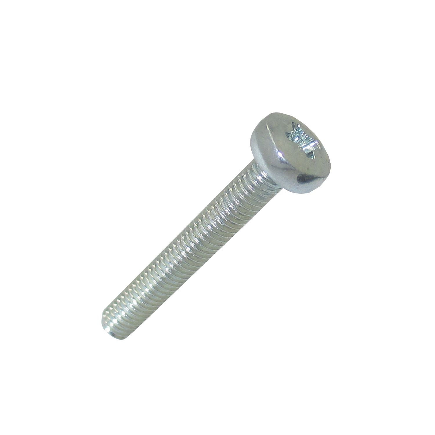 Easyfix Bright Zinc-Plated Pan Machine Screws M3 x 20mm 25 Pack (5875J)